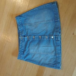 H&M Dividend denim skirt